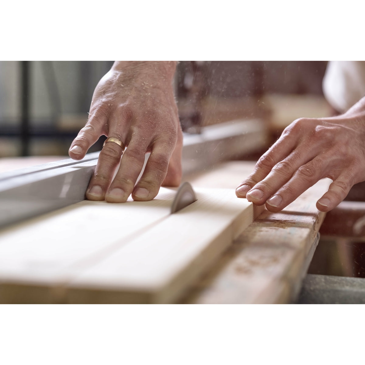 Butler Specialty Minimalistic Industrial Style Square Wood Iron End Table Accent Tables Butler Specialty