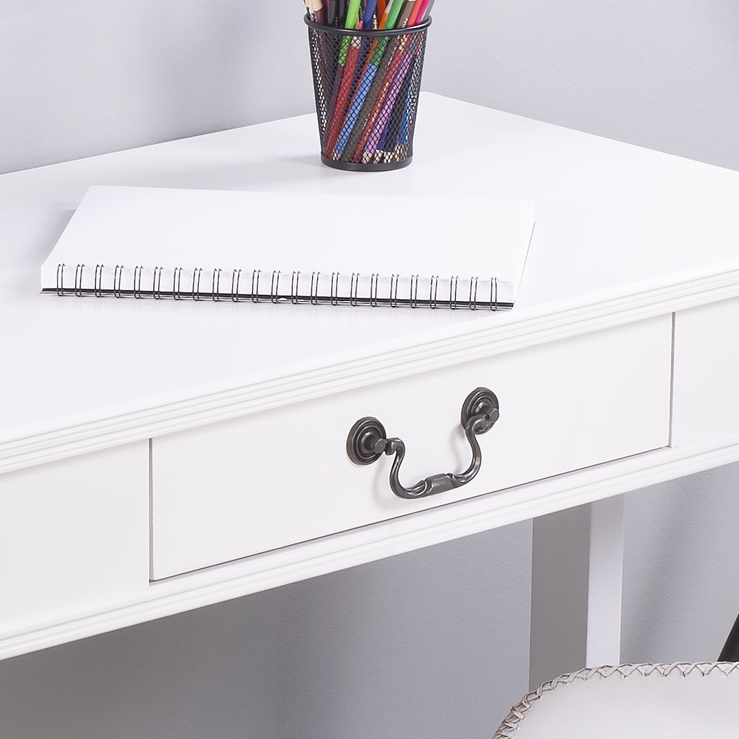 Butler Specialty Transitional Rectangular White Writing Desk Desks &amp; Secretaries Butler Specialty