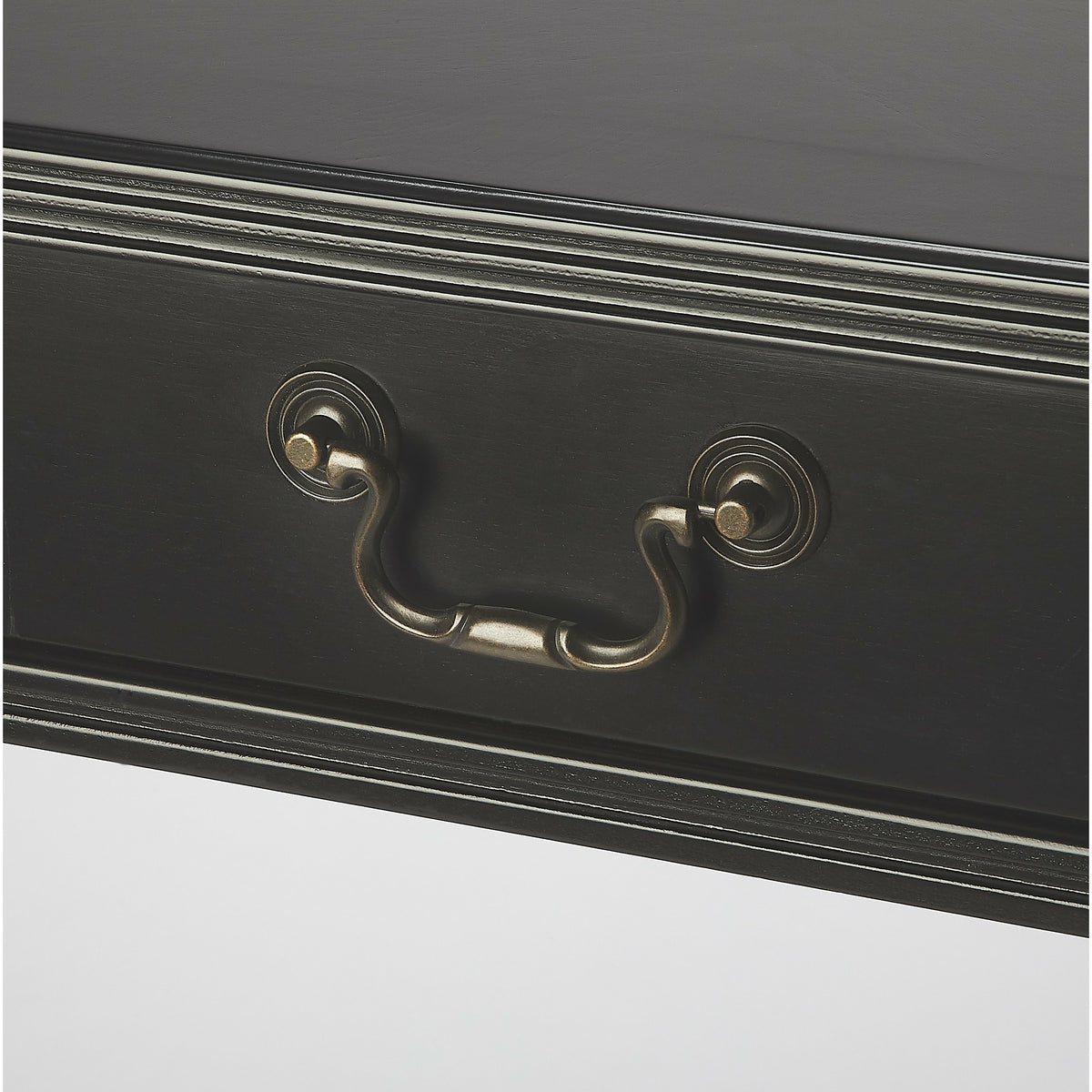 Butler Specialty Transitional Rectangular Black Writing Desk Desks &amp; Secretaries Butler Specialty