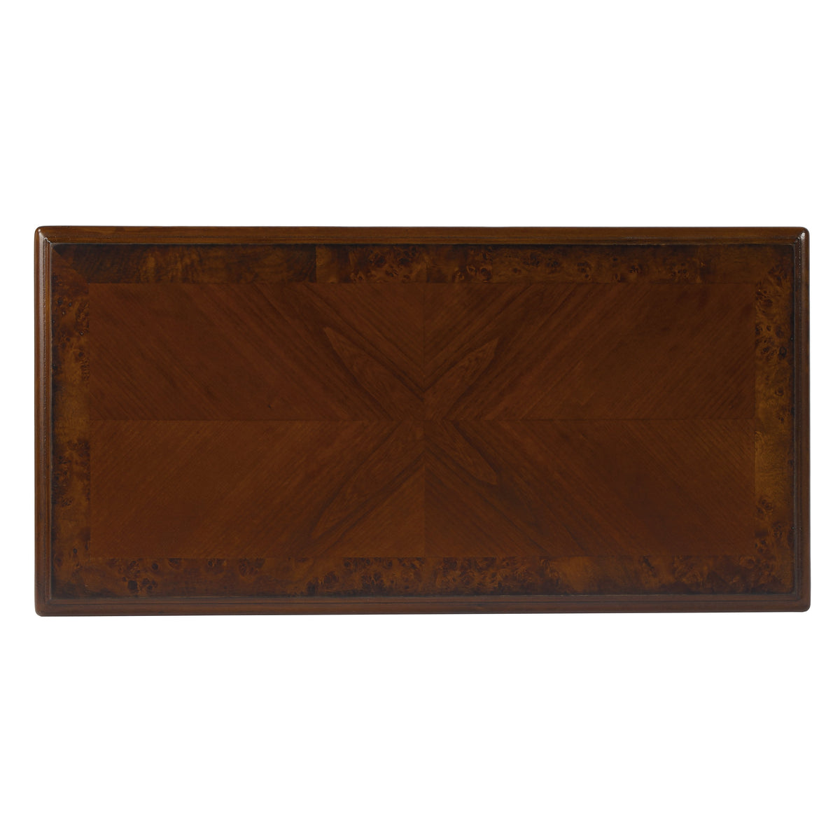 Butler Specialty Transitional Rectangular Brown Olive Ash Burl Chairside Table Chairside Chests Butler Specialty