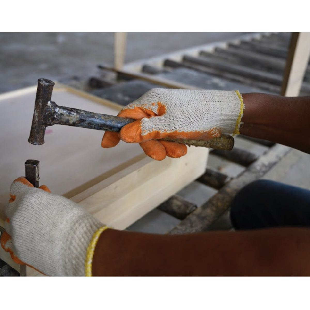 Butler Specialty Modern Tropical Villa Style Rectangular Natual Light Wood End Table Accent Tables Butler Specialty