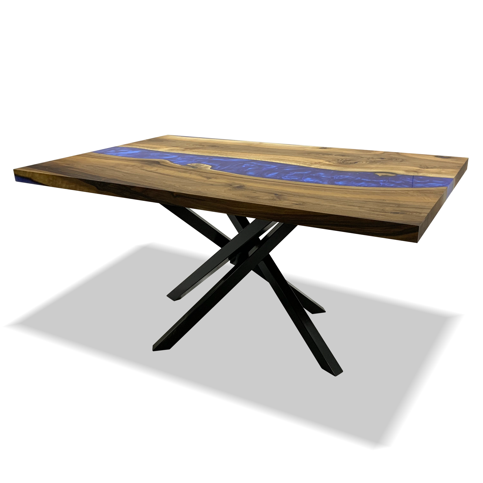 Arditi Pearl Blue River Dining Table Arditi